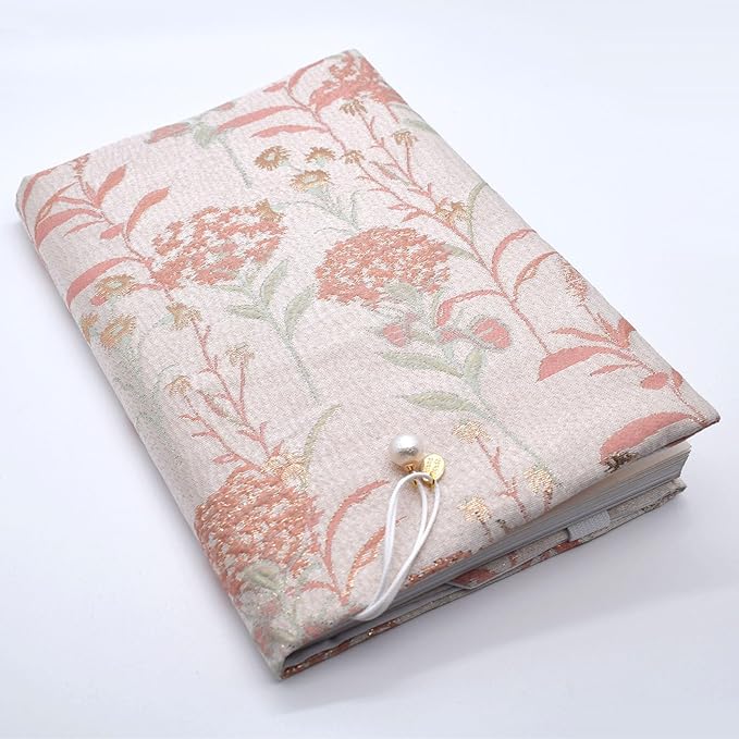 BLBMH Dandelions Book Covers for Paperbacks Adjustable BookCover Cloth Fit for 5.5x8.5 inch Books Softcover Protector for Notebook Book Lovers Gifts - Pink 8.5in-DeskLoop Office
