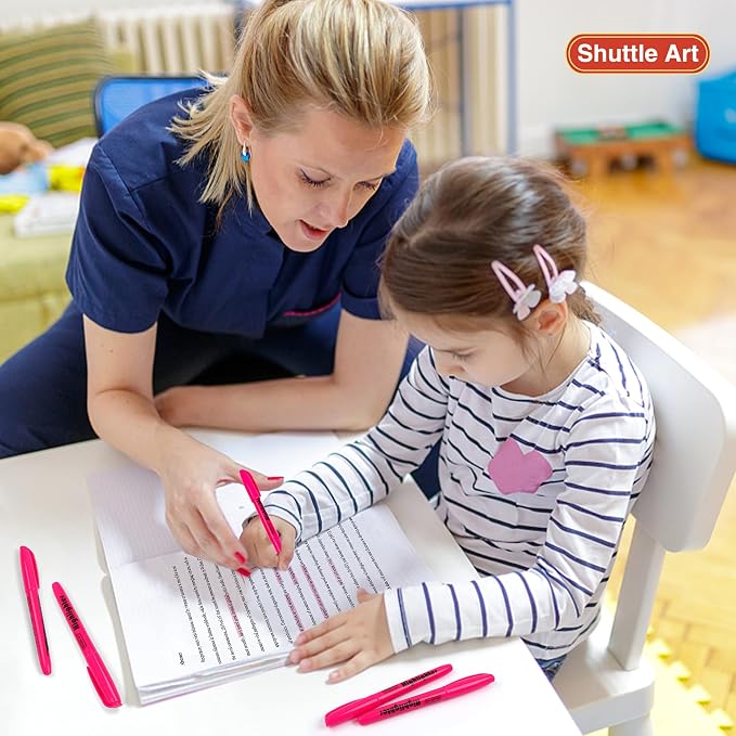 Shuttle Art Highlighters, 30 Pack Highlighters Bright Colors - Image 7
