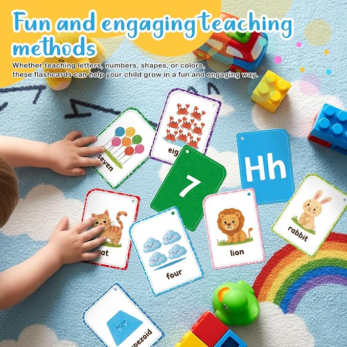 Flash Cards are Designed for Toddlers Aged 1-3. The Set Includes 56 - Image 7