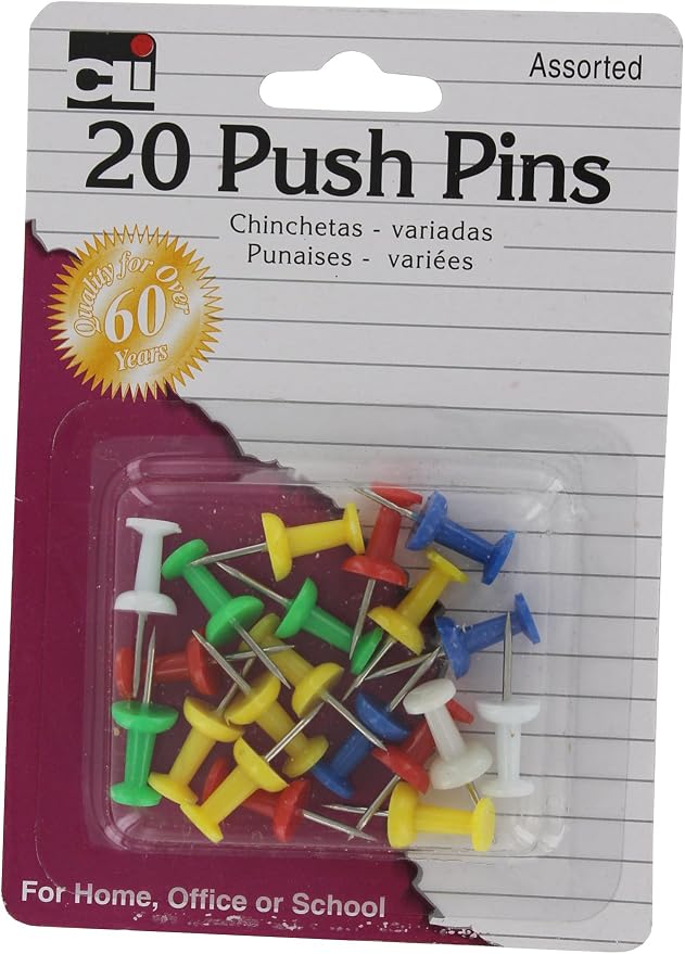 Charles Leonard Push Pins by CharlesLeonard