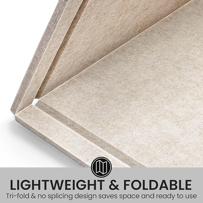 Large Bulletin Board, 60 X 36 Inches Felt Cork Board with 40 Pushpins, Foldable Felt Notice Pin Board Photo Display Board with Self-Adhesive Tape for Office Home School-DeskLoop Office