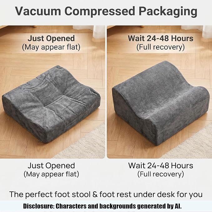 Large Foot Rest for Under Desk at Work, Footrest - Image 6