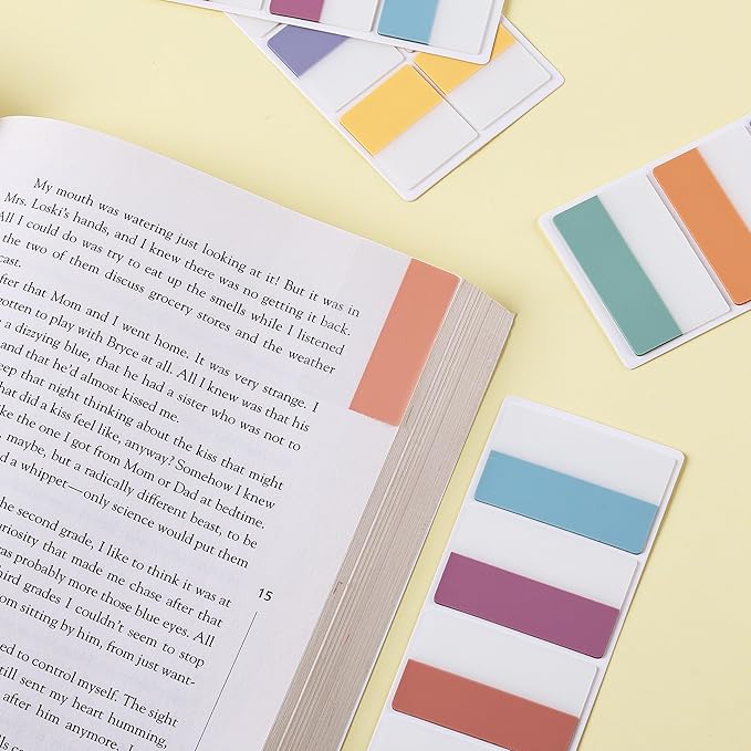 Mr. Pen- Sticky Index Tabs, 360 Pcs, Colorful Sticky Tabs for Notebooks, Page Markers, Page Tabs for Binders, Page Tabs Sticky Tabs for Books, Notebook Tabs, Book Sticky Tabs for Notebooks-DeskLoop Office