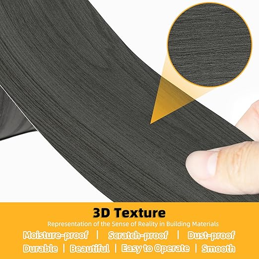 GSCIT Club Wood Grain Repair Tape, 2.4 inch X 250ft Self Adhesive Dark Walnut Grain Repair Patch for Tables, Chairs, Baseboards, Doors, Windows, Floors, Handicraft DIY.-DeskLoop Office