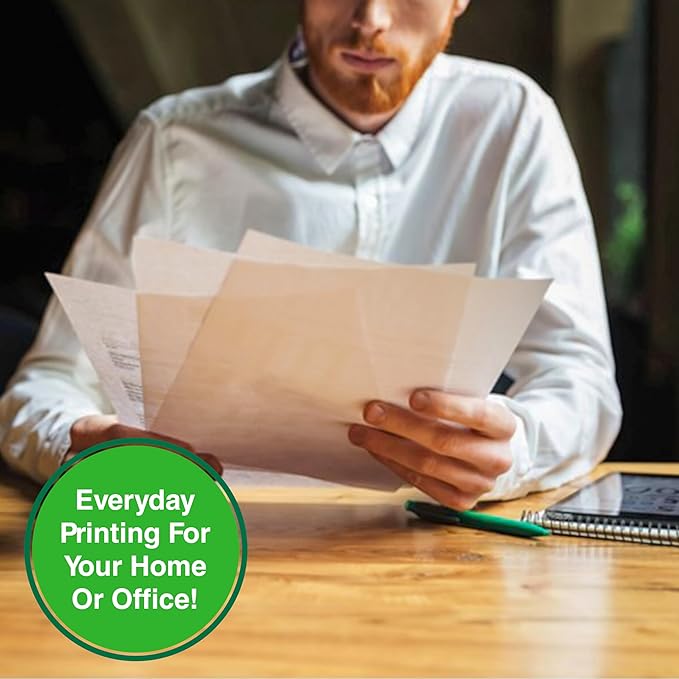 PrintWorks 100% Recycled Printer Paper 8.5" x 11" White - 20 lb Copy & Multipurpose Computer Paper - 3 Packs, 1200 Sheets - Made in the USA - 92 Bright - Printer & Copier Compatible (00018-3)-DeskLoop Office