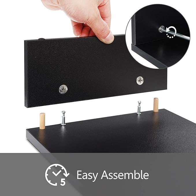 FITUEYES Monitor Stand - 2 Tier Computer Monitor Riser Shelf, Wood Desktop Stand for Laptop Computer Screen, Desk Organization, Office Supplies-DeskLoop Office