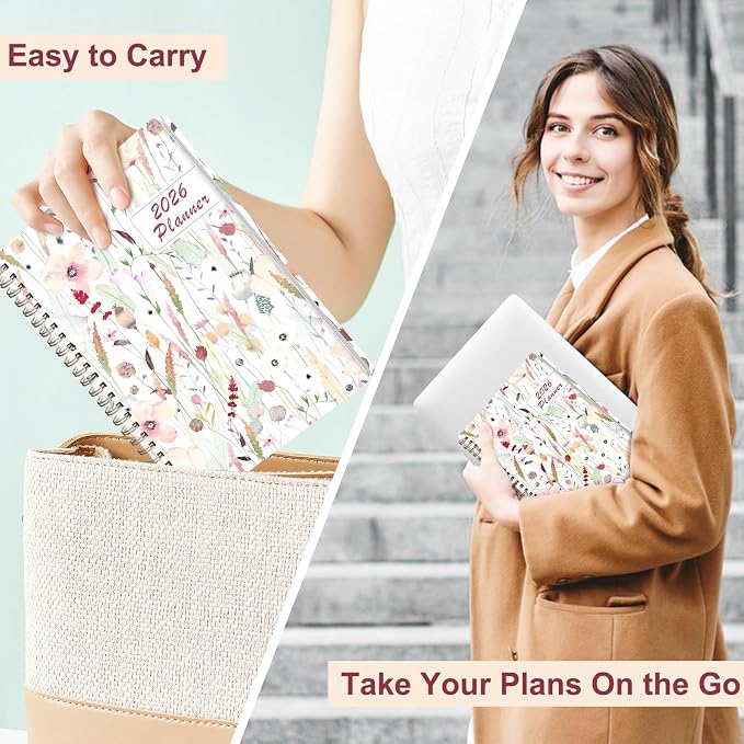 2026 Planner, Weekly and Monthly Calendar Academic Planner, Jan 2026 - Image 7