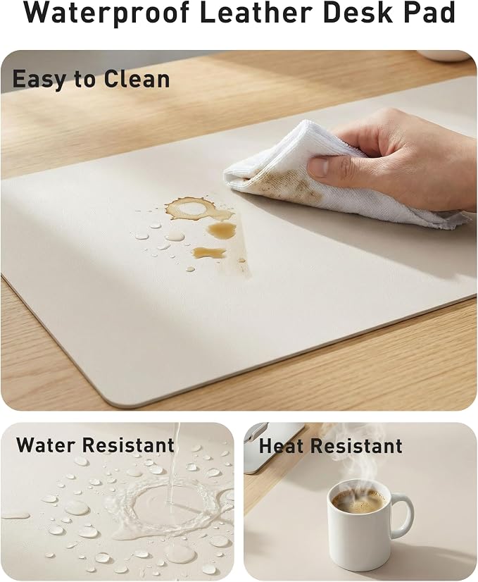 Aothia Faux Leather Desk Mat - Image 7