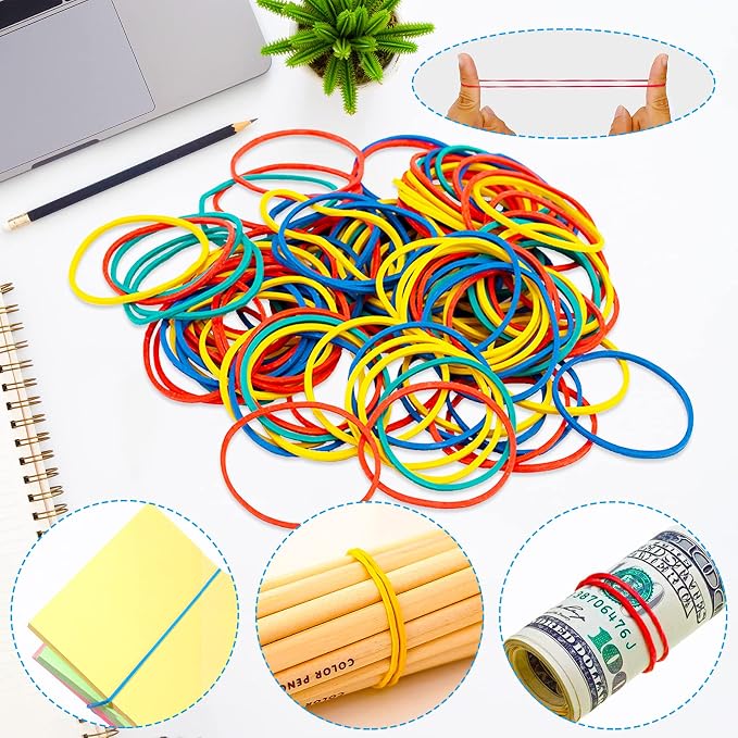 Paper Clips Binder Clips, Colored Office Clips Set - Image 6