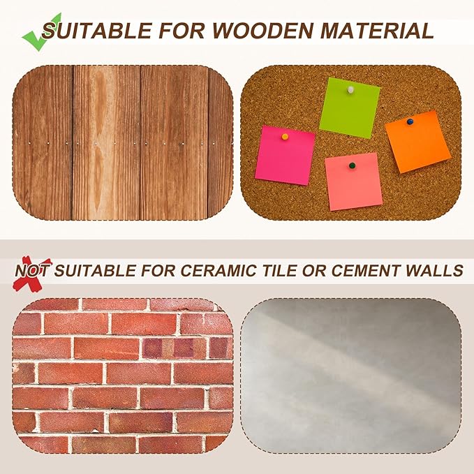 uxcell 100Pcs Upholstery Tacks, 11mmx17mm Flat Head Thumb Tack Decorative Furniture Nails Push Pins for Furniture Sofa Headboards, Green-DeskLoop Office