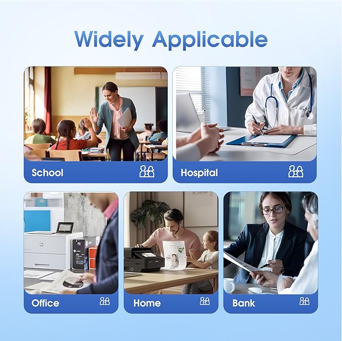 LC401XL Ink Cartridges for Brother LC401XL LC401 Ink High Yield Work for Brother MFC-J1010DW MFC-J1170DW MFC-J1012DW DCP-J1140DW MFC-J1800DW Printer (1 Black 1 Cyan 1 Magenta 1 Yellow, 4 Pack)-DeskLoop Office