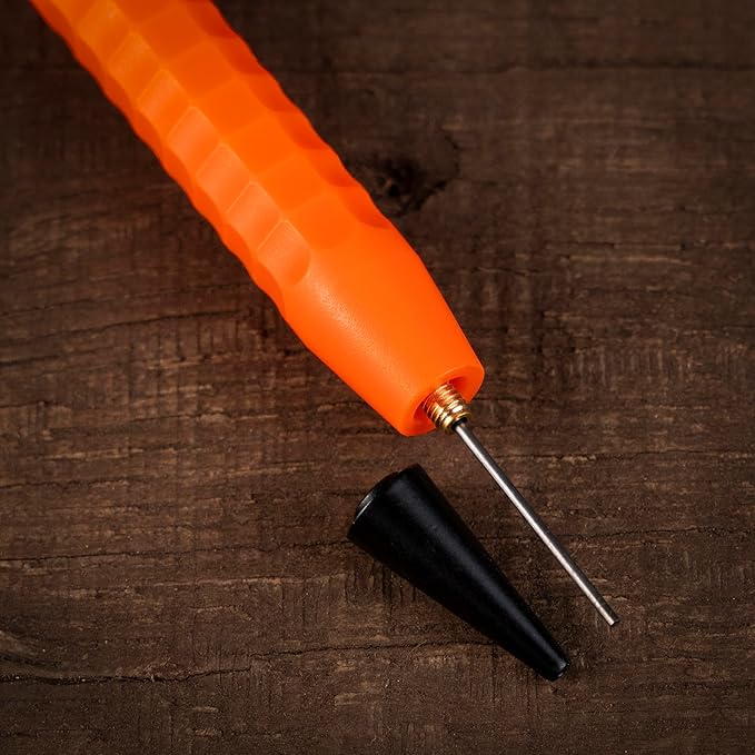 Rite in the Rain Weatherproof Mechanical Twist Pencil, Orange Barrel, 0.9mm Black Lead, 3 Pack (No. OR9-3)-DeskLoop Office