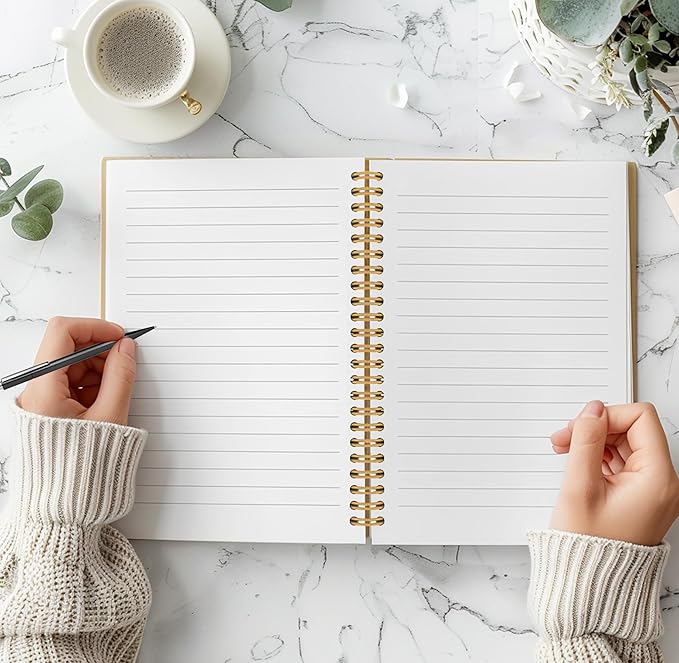 Highland Cow Notebook - Western Notebook, Cow Notebook, Highland Cow Office Supplies, Highland Cow Gifts, Cow Stuff, Just a Girl Who Loves Highland Cows Spiral Notebook 5.5x8.3-DeskLoop Office