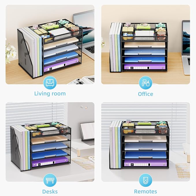Marbrasse 5-Tier Desk Organizer - Image 7
