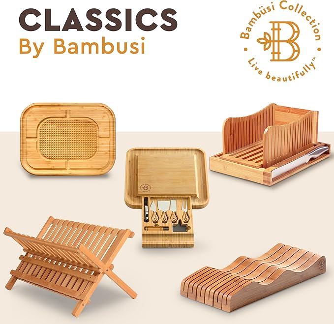 4 Pack Drawer Dividers Bamboo 2.6" High, 16-22" Adjustable Drawer Organizers for Clothes, Expandable Dresser Separators in Bedroom/Bathroom/Kitchen/Office Organization and Storage (Black)-DeskLoop Office