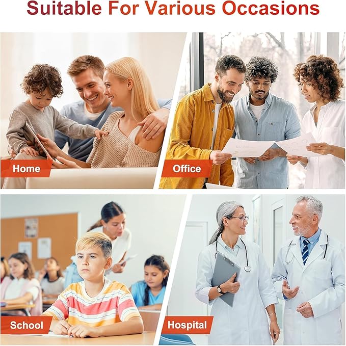 65XL Ink Cartridge Black/Color Combo Pack Replacement for HP 65XL High Yield Works with HP DeskJet 3752 3755 3700 3772 2655 2652 2622 Envy 5010 5012 5055 5052 AMP 100 Printer,Black, Tri-Color, 2-Pack-DeskLoop Office