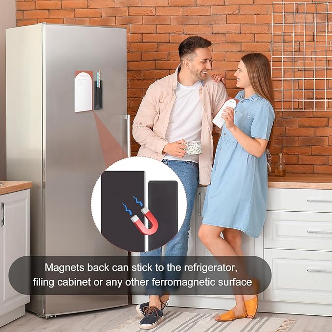 4 Pack Magnetic To Do List for Refrigerator with Pen Holder, Totally 200 Sheets Magnetic Fridge Notepad Magnetic Shopping List Pad for Fridge(Morandi Design)-DeskLoop Office