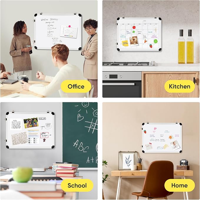 VUSIGN 16"x12" Monthly Calendar Dry Erase Board - Image 7