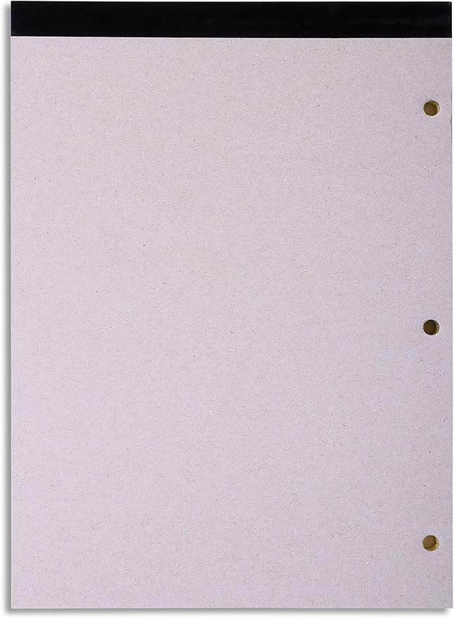 Mintra Office Legal Pads (Double Pad 3pk (White), 8.5in x 11in (Wide Ruled))-DeskLoop Office