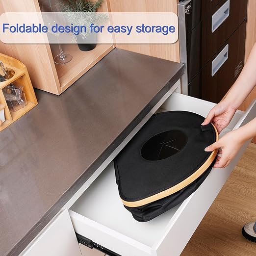 efluky Recycling Bin for Kitchen 100L, 26 Gallon Recycle Bins for Indoor Outdoor Home Use with 2 Removeable and Reusable Inner Bags, Tall Recycle bin for Bottle Can Plastice Stickers (Black)-DeskLoop Office