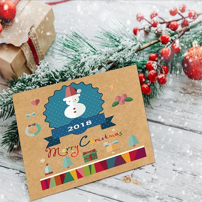 4x6 Blank Kraft Cardstock (Set of 100) - Card Stock for Printer Postcards, Photo Paper Invitations, Greeting, Note, Thank You, Index Cards - Plain for Writing, DIY Making, Stamping, Printing, Art-DeskLoop Office