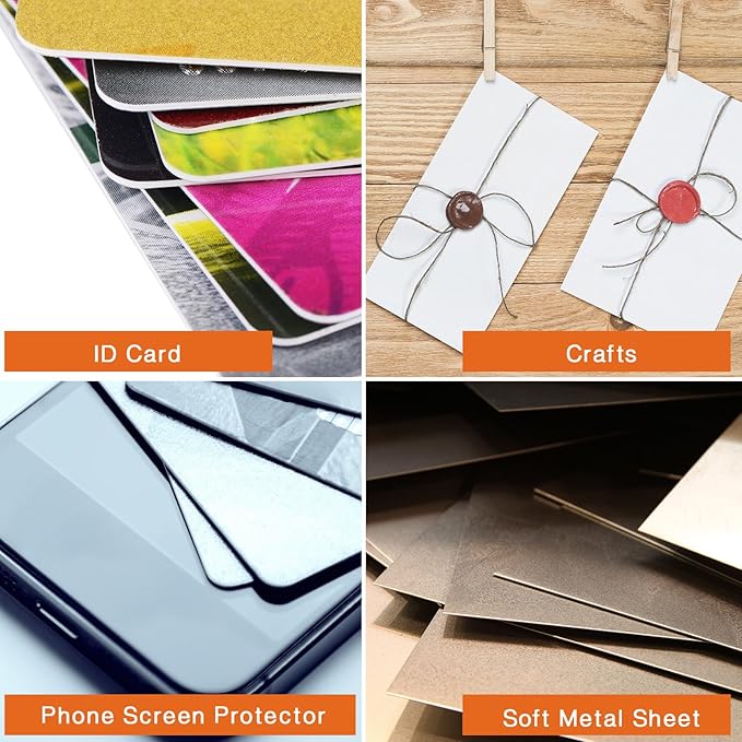 WILLBOND Corner Rounder Cutter Machine Heavy Duty Paper Punch Cutter with R6mm R10mm Interchangeable Dies Metal Corner Rounder Punch for Office, Business, Heavy Cardstock, Plastic, Aluminum Sheet-DeskLoop Office