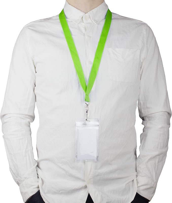 12 Pack Cruise Lanyard with Waterproof ID Card Holder, Colorful Durable Lanyard - Image 7