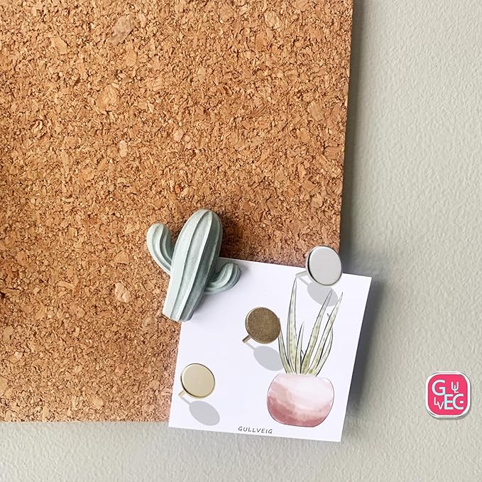 Gullveig Silver Push Pins - 100 Piece Set in Elegant Metallic Finish - Durable Metal Thumb Tacks, Reusable Paper Box - Perfect for Home, Office, and DIY Projects - Ф11mm x 17mm-DeskLoop Office