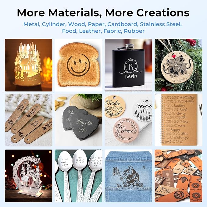 CREALITY FALCON 7500mW Laser Engraver, Laser Engraver and Cutter Machine for Beginners, Wood, Metal, DIY, Active Stop, Compresed Spot 0.06mm, 15.7"*16.3" Workspace-DeskLoop Office