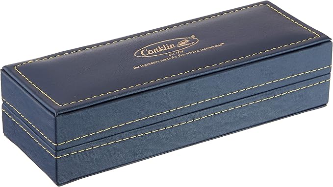 Conklin Duragraph Fountain Pen Turquoise Nights - Flex Nib, Dynamic Writing Tool with Vibrant Finish-DeskLoop Office