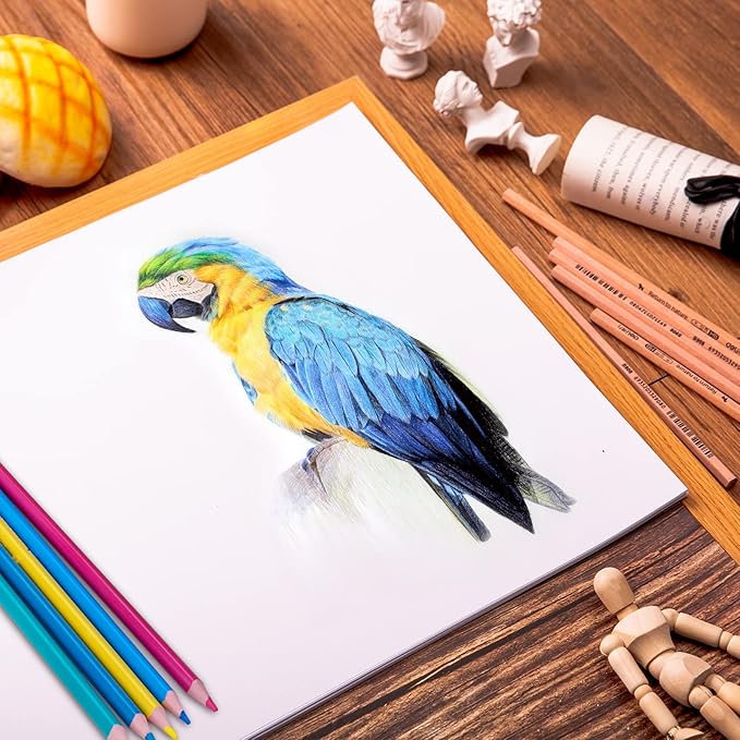 100 Sheets White Cardstock 8.5 x 11 Certificate Paper, Goefun White Card Stock Printer Paper for Invitations, Menus, Wedding, DIY Cards-DeskLoop Office