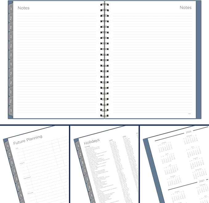 Mead Planner 2026-2027 Weekly & Monthly Academic 15-Month April-June, 8.5" x 11" - Image 8
