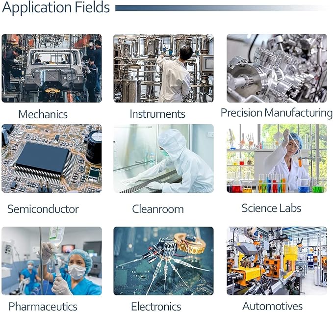 AAwipes Cleanroom Wipers 4x 4 (1200 Pcs, Cellulose/Polyester Blend, Grade A, 68GSM) Lint Free Wipes 4" x 4" for Lab, Electronics, Pharmaceutical, Printing and Semiconductor Industries-DeskLoop Office