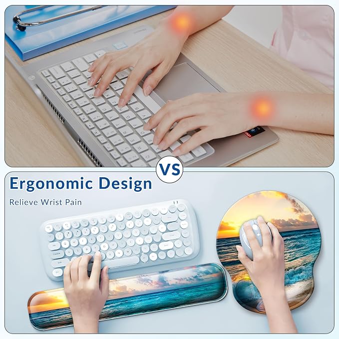 Desk Mat Set + Keyboard and Mouse Pad - Image 6