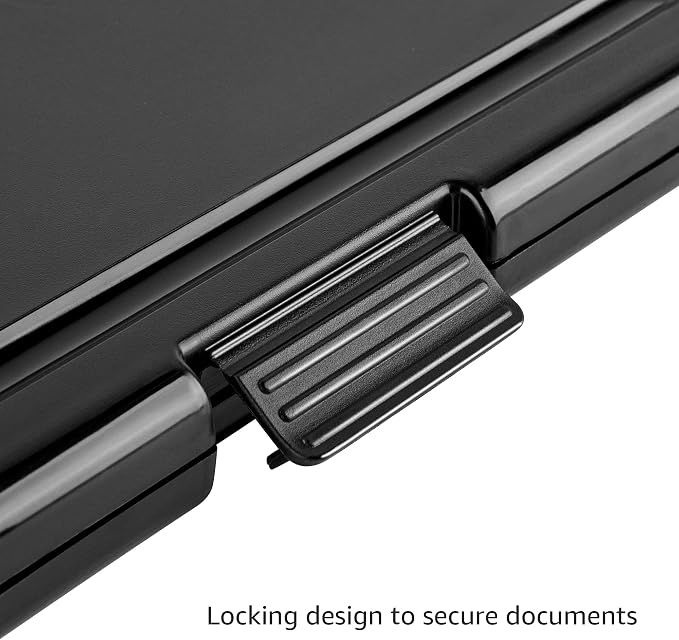 Amazon Basics Sturdy Plastic Storage Clipboard - Image 9