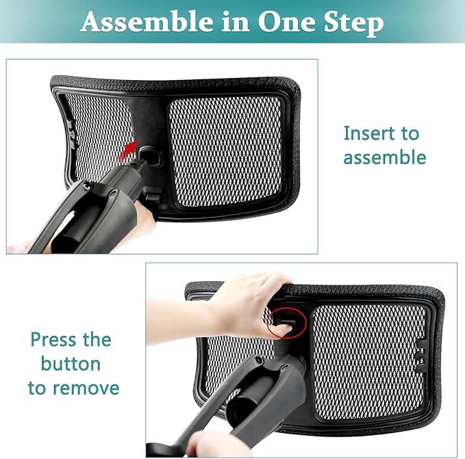 Footrest for Desk Adjustable Height 2-in-1 Function Rotatable Ergonomic Under Desk Footrest Ottoman Stool Rolling Leg Rest for Home Office (Black)-DeskLoop Office