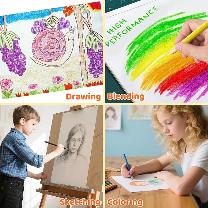 12 Pack Colored Pencils,144 Count Pre-Sharpened Colored Pencils Bulk,12 Color Pencil for Classroom Prizes Gifts,Back to School Supplies,Coloring Pencil Art Supplies for Kids-DeskLoop Office