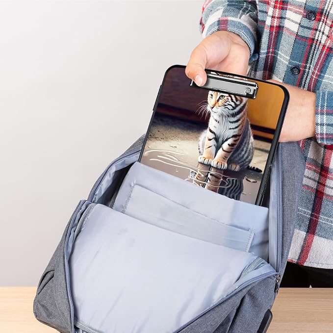 Clipboard with Storage, Heavy Duty Plastic Storage Clipboard with Low Profile - Image 7