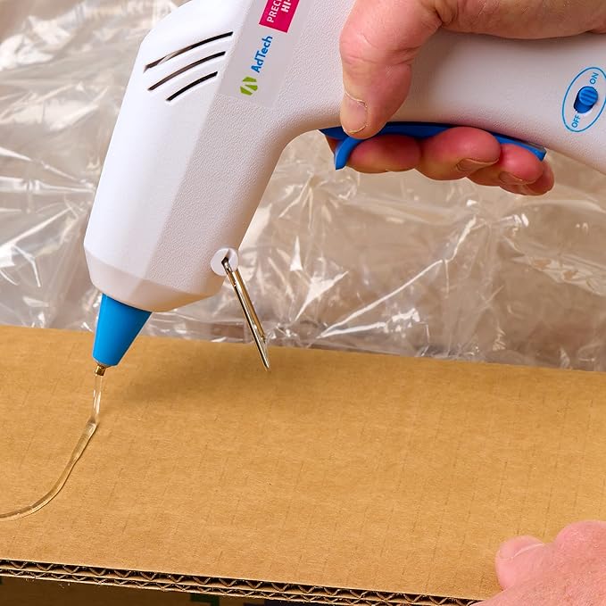 AdTech Hot Glue Sticks, 10 Inch Full Size, Clear, 170 Sticks-DeskLoop Office