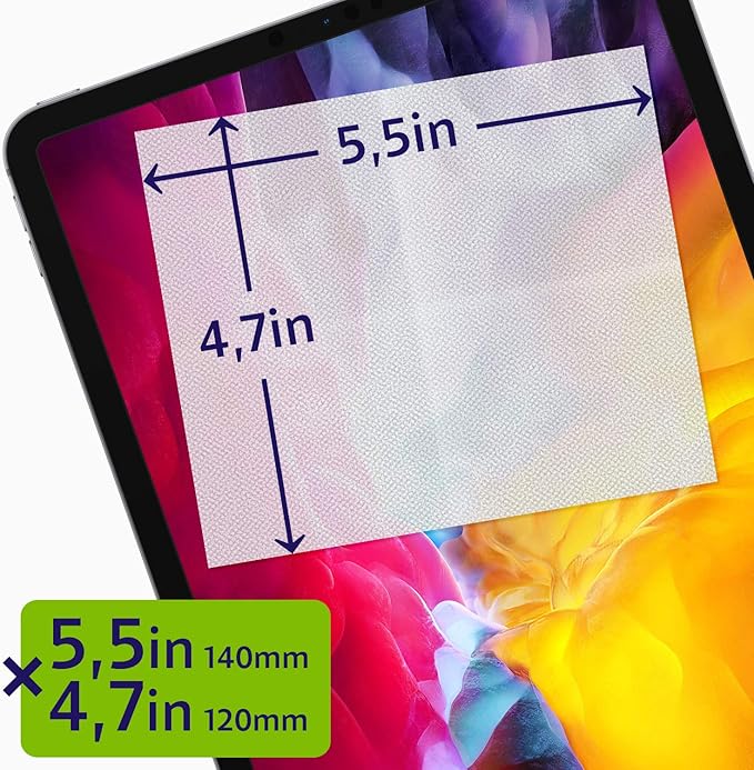 440 Pack Lens Wipes for Eyeglasses Pre-Moistened, Individually Wrapped Streak-Free Cleaning for Glasses & Laptop Screens, Glasses Cleaner Wipe Bulk 5.5 x 4.7 Inch, Sunglasses & Phone Wipe-DeskLoop Office