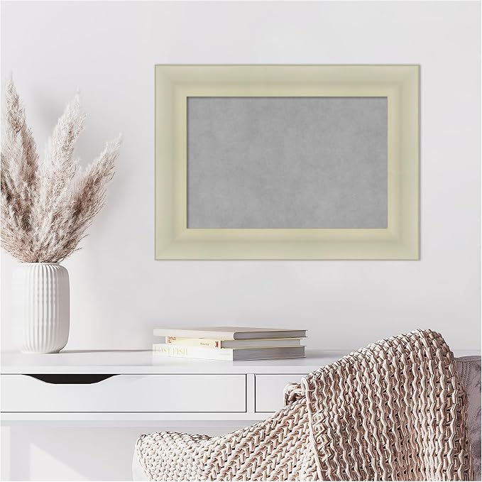 Amanti Art Silver Framed Magnetic Board 17x23 Small Vision Board - Image 7