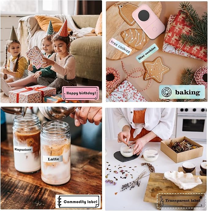 Phomemo Label Maker Machine, D30 Portable Handheld Bluetooth Mini Label Printer, Multiple Templates Smartphone Thermal Small Label Maker for Kids School Items, Classroom Teacher Supplies, Easy to Use-DeskLoop Office