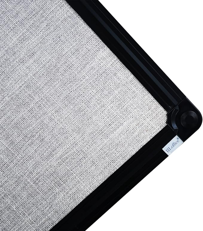 JILoffice Cork Linen Bulletin Board 36 X 24 Inch - Image 6
