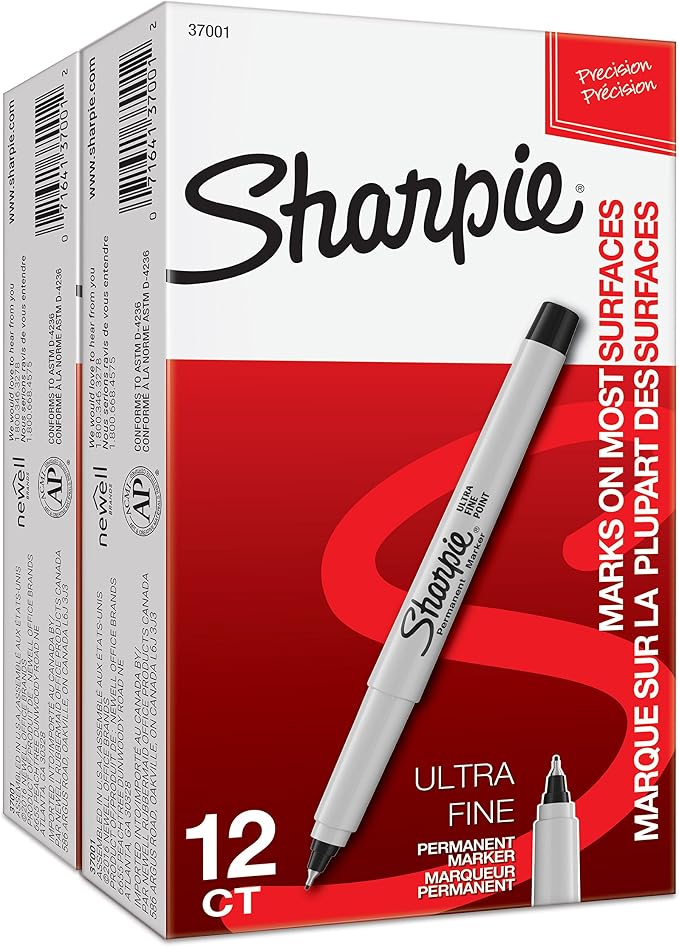 Sharpie Permanent Markers, Ultra-Fine Point - Image 6