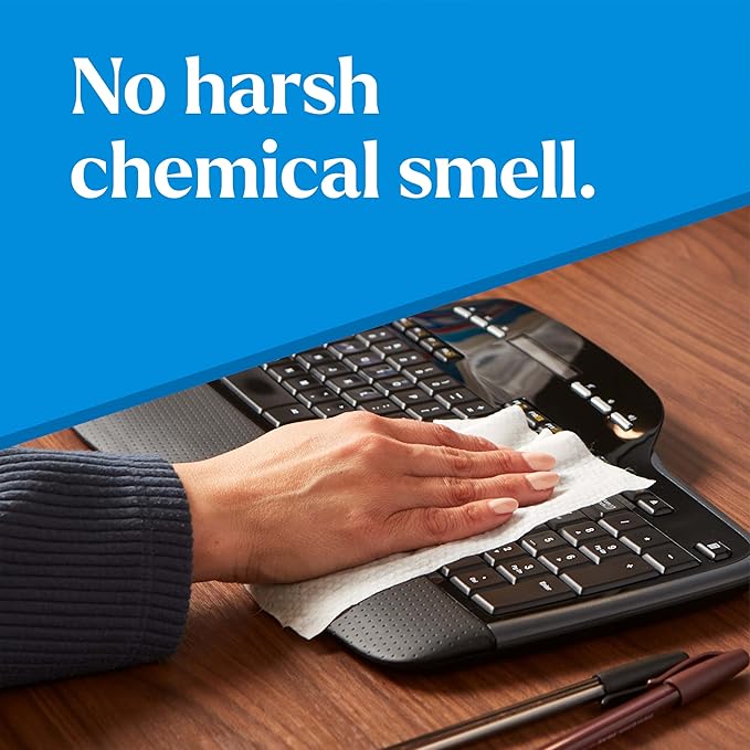 CloroxPro Clorox EcoClean Disinfecting Wipes, Multipurpose 100% Plant Based Cleaning Cloths, Antibacterial Disinfectant, Safe for Multi Surface Use, 75 Count-DeskLoop Office