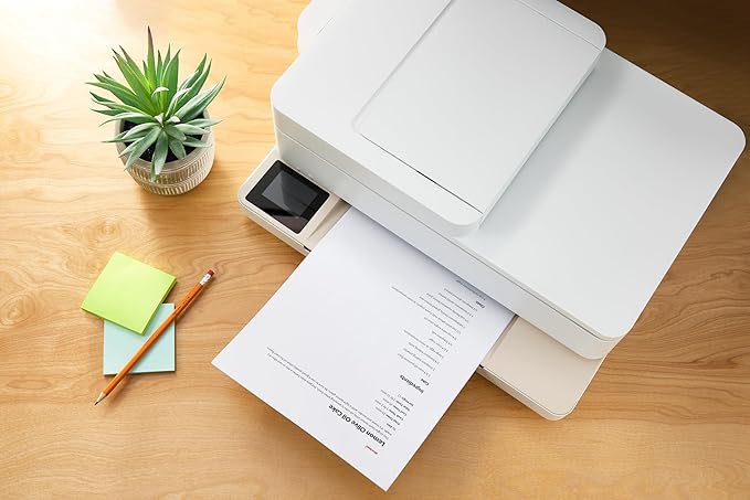 Amazon Basics Multipurpose Copy Printer Paper, 20 lb, 8.5 x 11 Inches, 8 Reams (4,000 Sheets), 92 Bright, White-DeskLoop Office