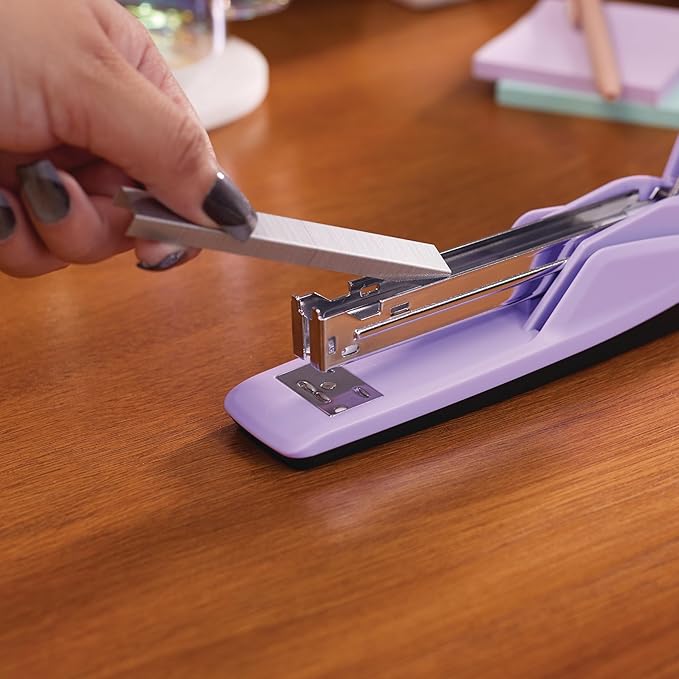 Swingline Stapler, 20 Sheet Capacity, 545 Desktop Stapler, Lavender (S7054512)-DeskLoop Office
