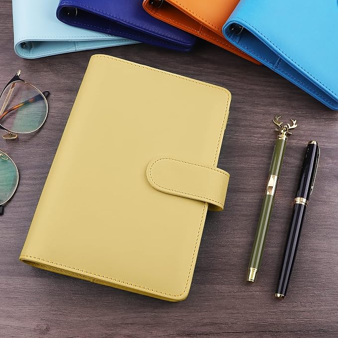 Antner A6 Binder 6 Ring Refillable Notebook Planner Cover - Image 6