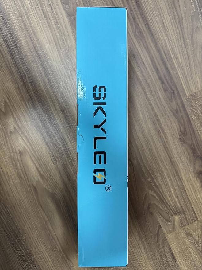 SKYLEO Led Desk Lamp for Home Office - 2400LM Ultra Bright Desk Light -Eye Caring Desk Lamp with Clamp - Adjustable Office Lamp with Remote Control- Easy Installation - 24W White-DeskLoop Office