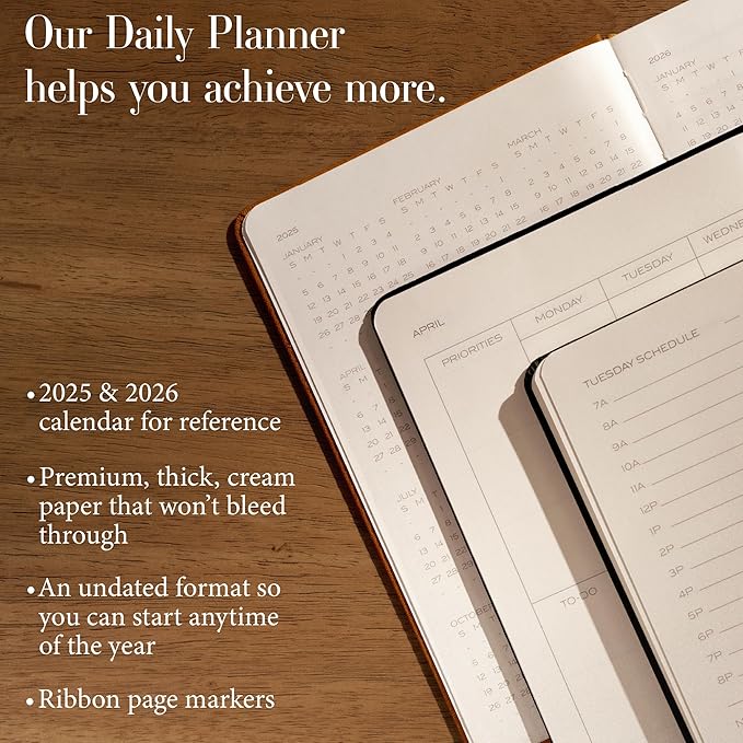 Anecdote 2025-2026 Planner: A Monthly, Weekly & Daily Planner 2025-2026 for Planning Your Success - A5 Size Hardcover Start Anytime and Achieve your Goals - Evergreen-DeskLoop Office